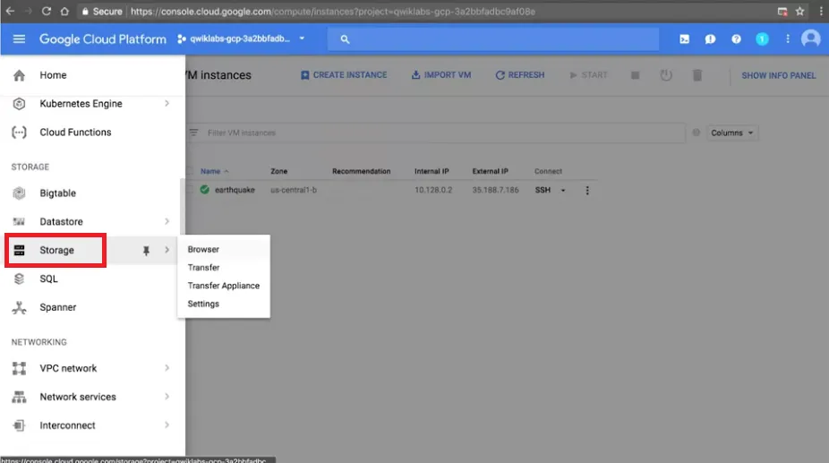【Google ML】10 - Lab 1 - Rent-a-VM to process earthquake data - 在google雲端上分析地震資料與製圖,並儲存在雲端