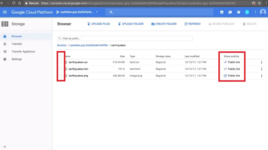 【Google ML】10 - Lab 1 - Rent-a-VM to process earthquake data - 在google雲端上分析地震資料與製圖,並儲存在雲端