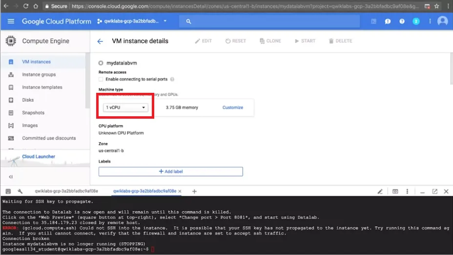 【Google ML】8 - Lesson 7 - 先來初步認識一下google雲端上執行 python notebook (Cloud Datalab) 的環境