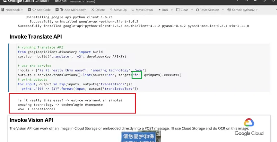 【Google ML】14 - Lab 3 - Machine Learning APIs - (API實作篇) google圖片辨識, 語音辨識, 語言翻譯, 自然語言辨識(NL)