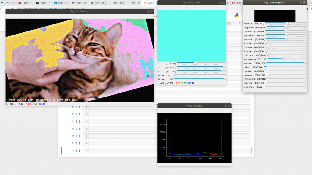 Featured image of post 【OpenCV】30 - Final Project v3 — 於是沒錢買 ps 的我，開發了自己的 photoshop