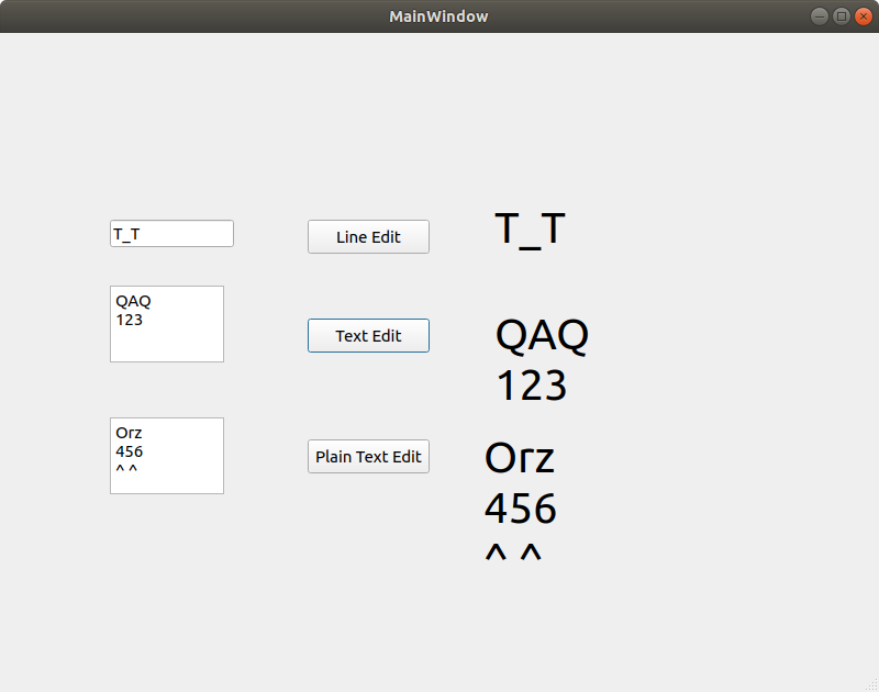Featured image of post 【PyQt5】Day 9 - 以 QLineEdit, QTextEdit, QPlainTextEdit 作為文字的輸入