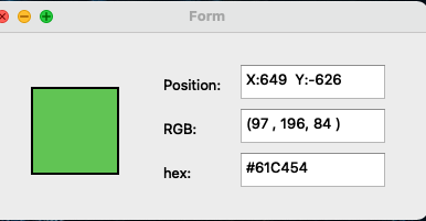Featured image of post 【PyQt5】Day 24 project / 偵測滑鼠目前指示顏色的小工具 (滴管工具), 利用 QCursor 偵測滑鼠, QApplication 取得截圖